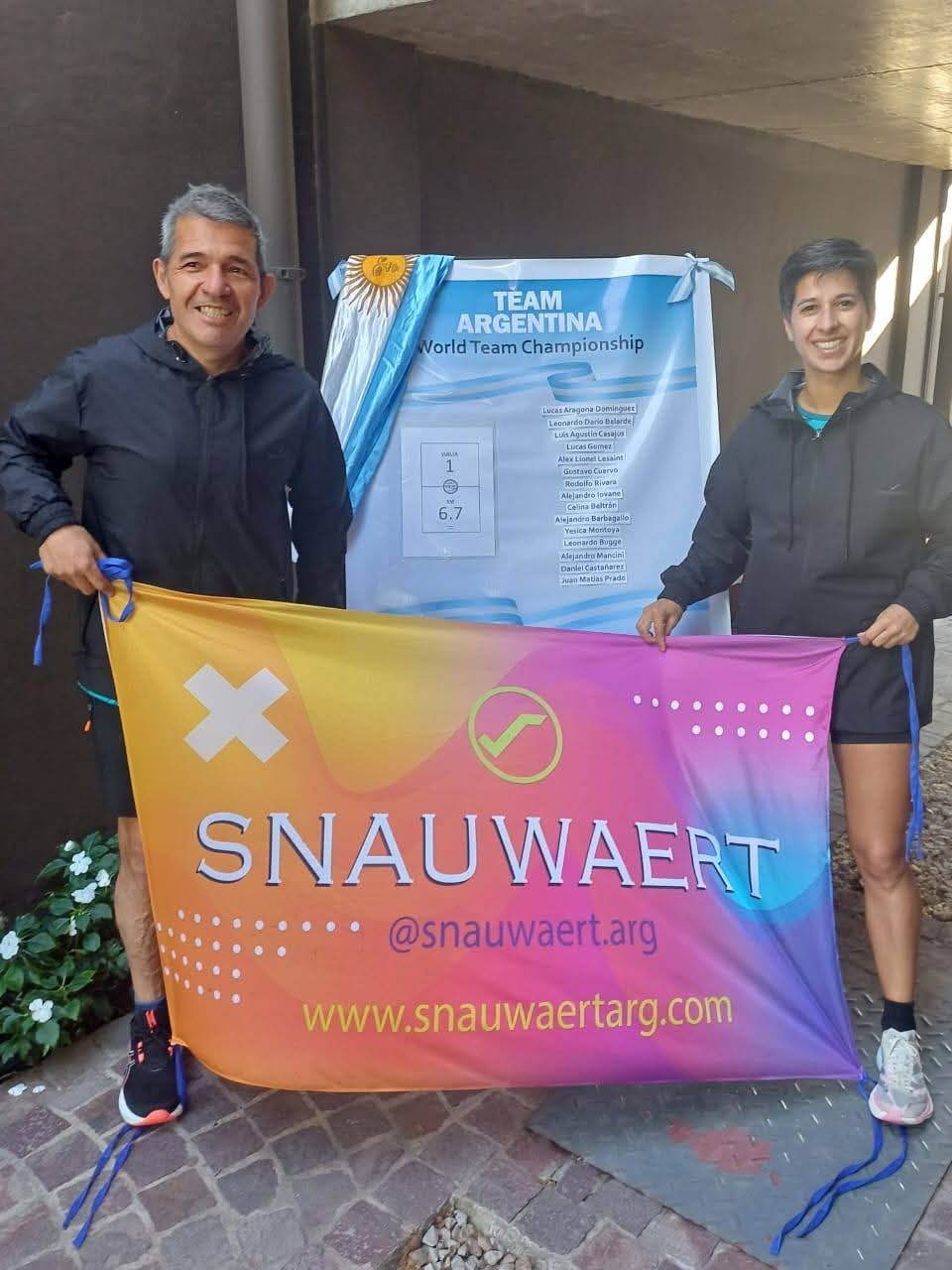 Snawueart es sponsor de los deportistas Toto Cuervo y Yesica Montoya