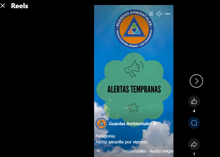 Comenzó el servicio de alertas tempranas inclusivas