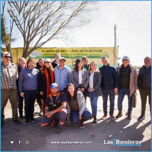 Las 3 Banderas presente en el Paraje Duilio en Lezama