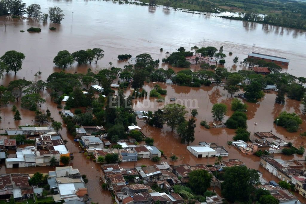 Inundaciones en Concordia: hay más de 540 evacuados