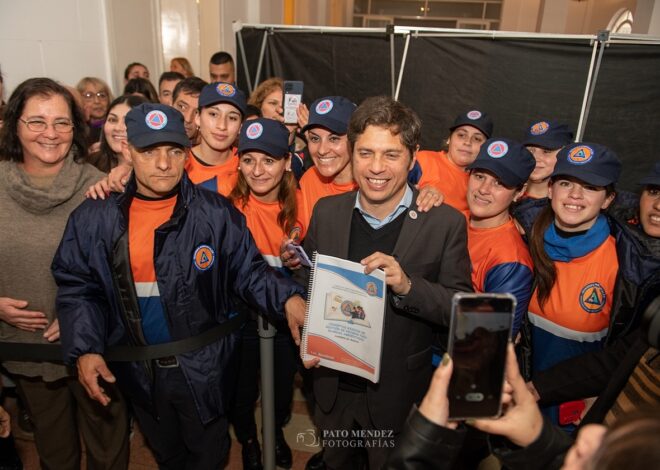 PRESENTACIÓN DEL PROYECTO GUARDAS AMBIENTALES A AXEL KICILLOF